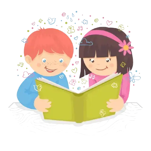 Niños escuchando cuentos